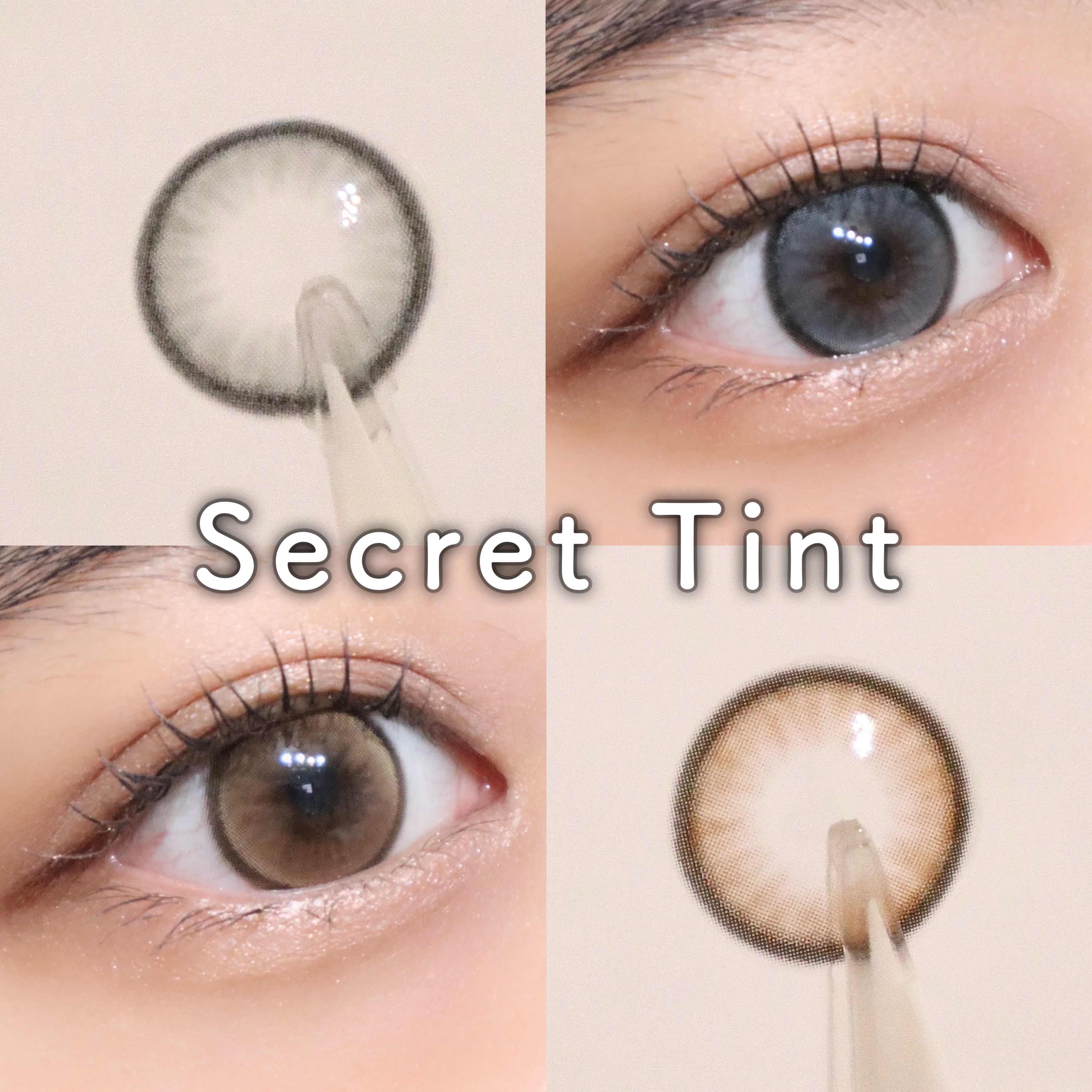 secret tint/OLENS/１ヶ月（１MONTH）カラコンを使ったクチコミ（1枚目）