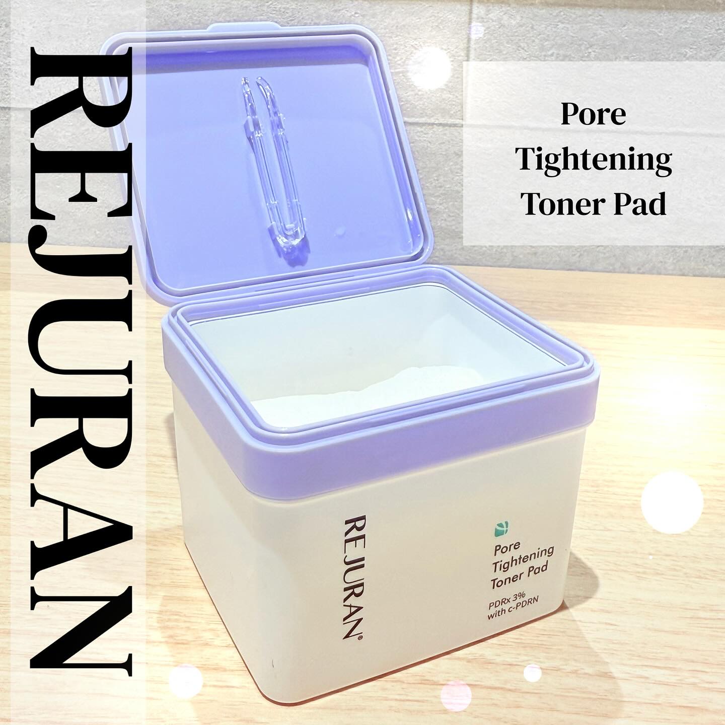 REJURAN ダーマヒーラー ポアタイトニングトナーパッド 60枚入/REJURAN COSMETICS/トナーパッドを使ったクチコミ（1枚目）