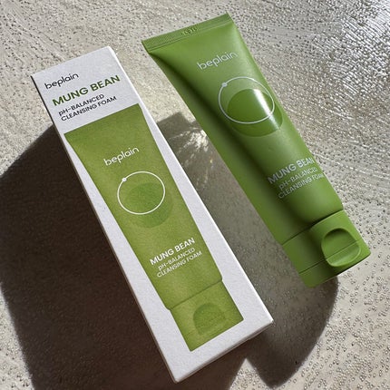 緑豆弱酸性洗顔フォーム/beplain/洗顔フォームを使ったクチコミ(2枚目)