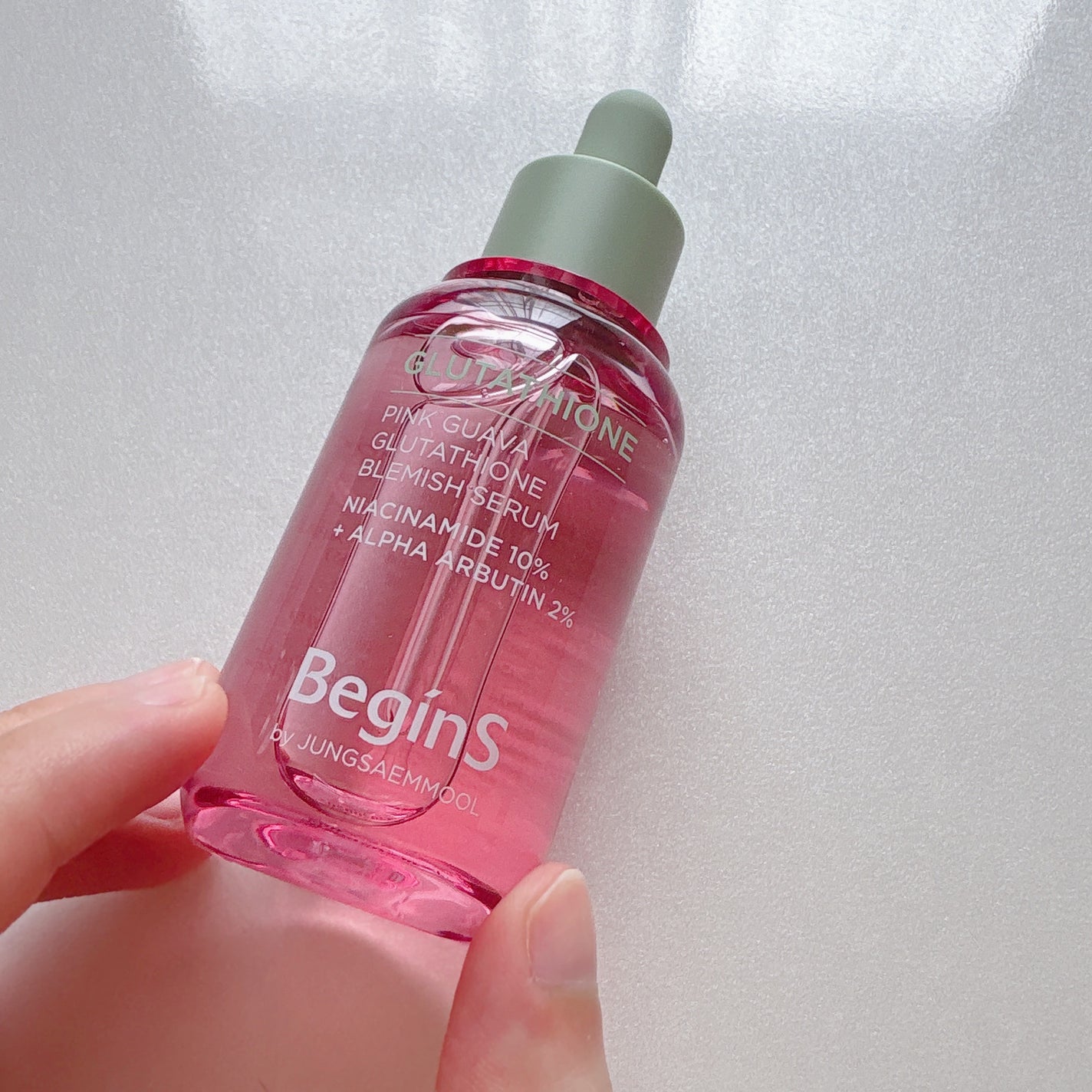 Pink Guava Glutathione Blemish Serum/BeginS by JUNGSAEMMOOL/美容液を使ったクチコミ(2枚目)