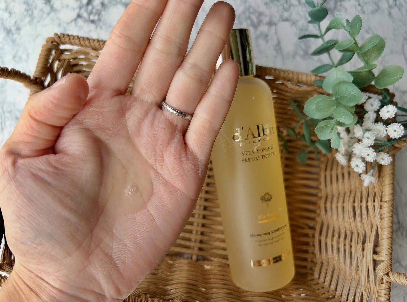 ビタトーニングセラムトナー/ダルバ/化粧水を使ったクチコミ(4枚目)