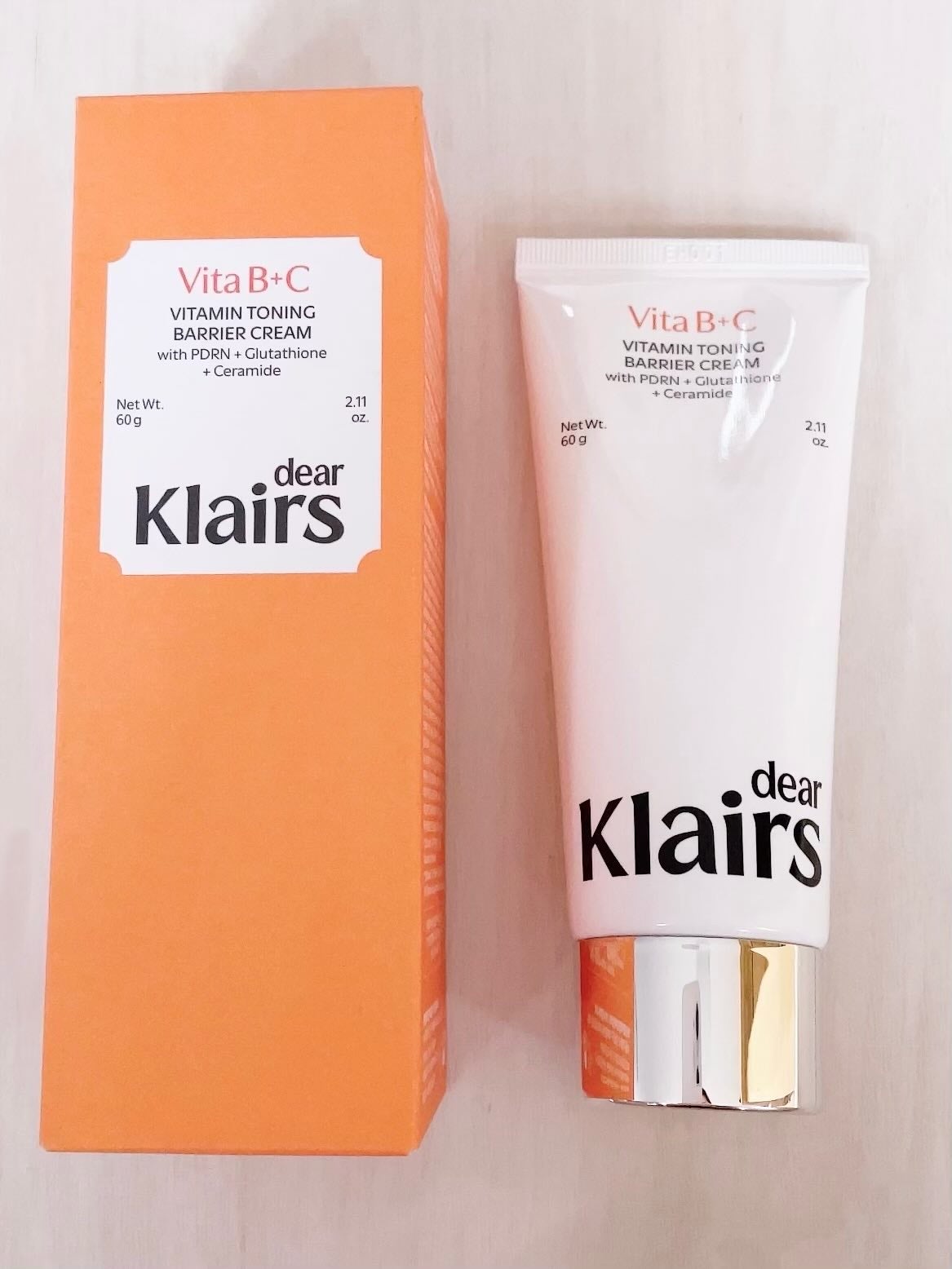 PDRN ビタグル バリアクリーム/Klairs/フェイスクリームを使ったクチコミ(3枚目)