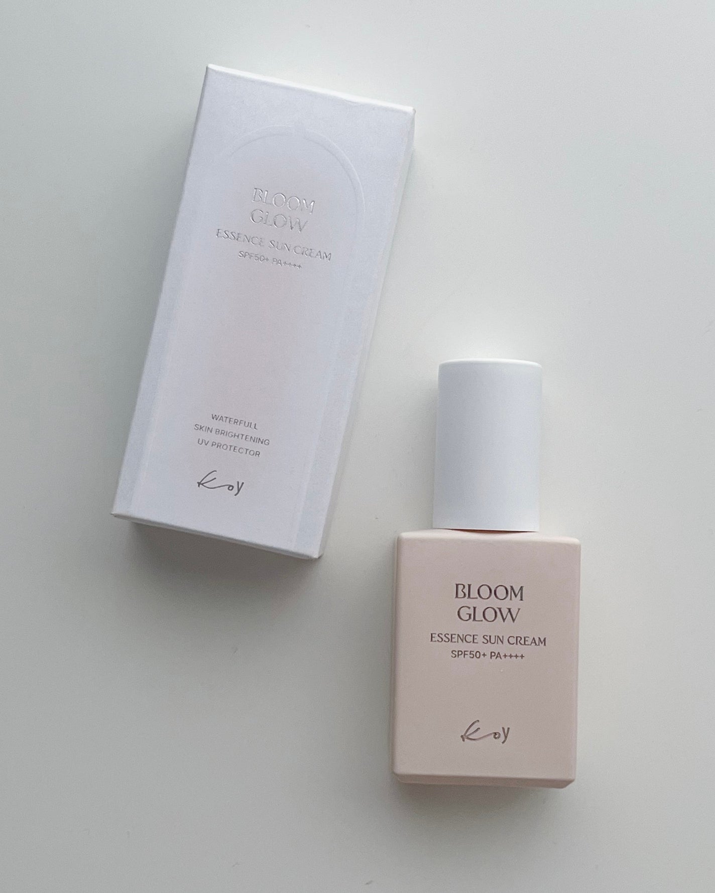 ブルームグローエッセンスサンクリーム/koy/日焼け止めローションを使ったクチコミ(4枚目)