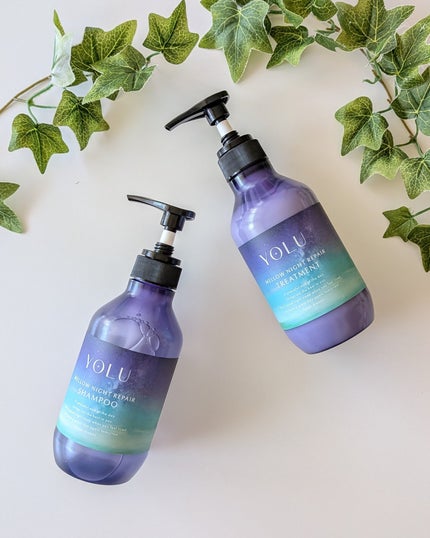 ヨル メロウナイトリペアシャンプー/トリートメント/YOLU/市販シャンプーを使ったクチコミ(1枚目)