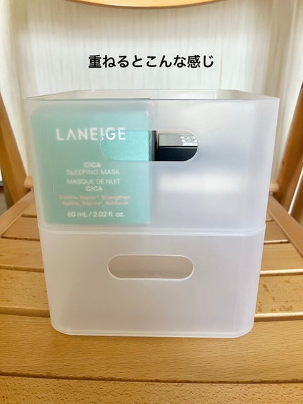 積み重ね収納ボックス(スクエア)/DAISO/その他を使ったクチコミ(2枚目)