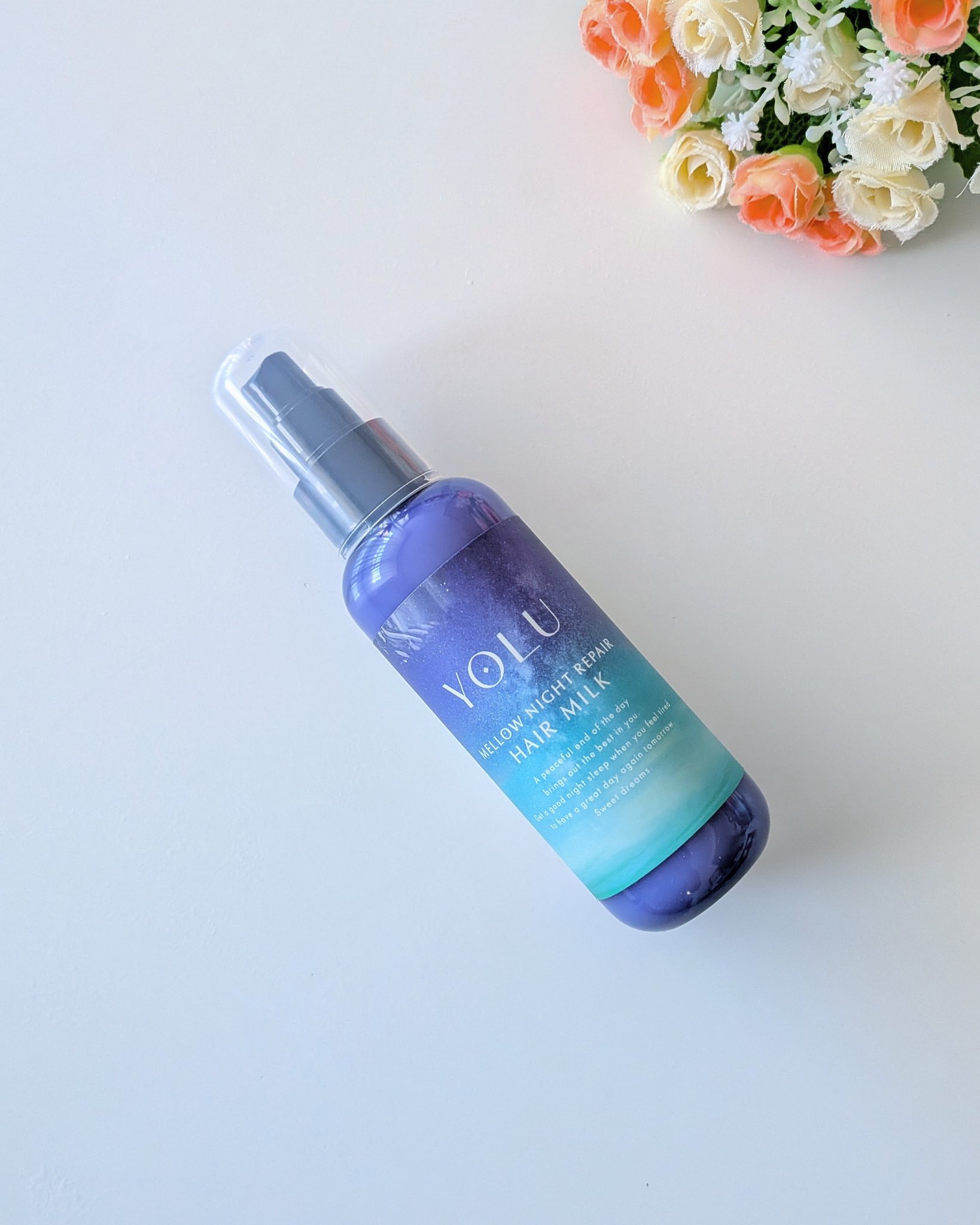 ヨル　メロウナイトリペアヘアミルク/YOLU/ヘアミルクを使ったクチコミ（1枚目）