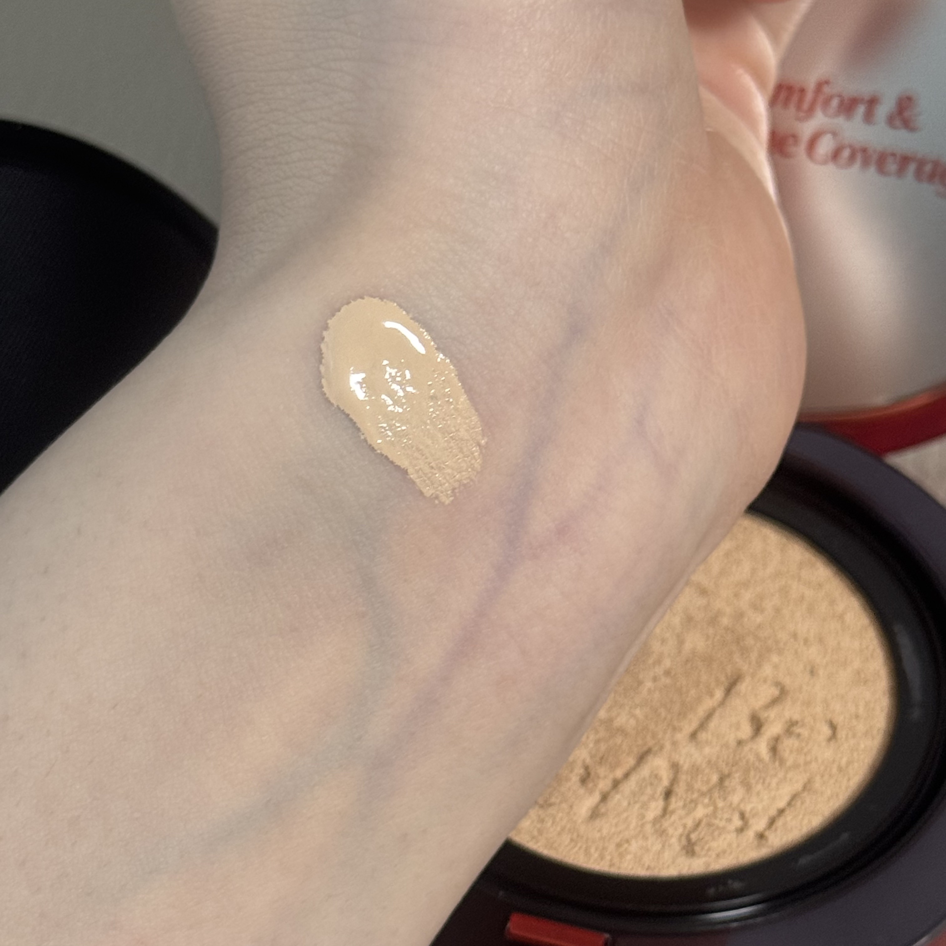 ビーベルベットカバークッション/espoir/クッションファンデーションを使ったクチコミ（2枚目）