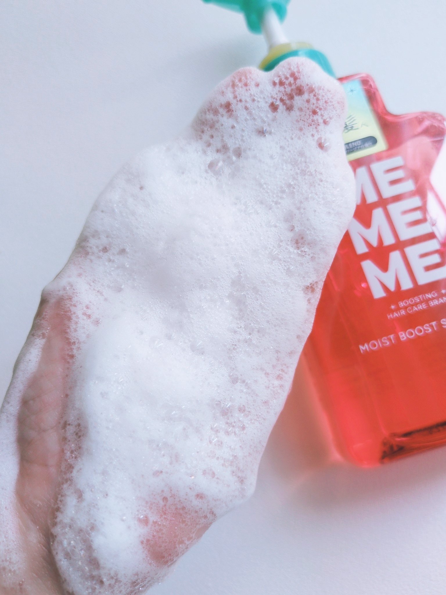 モイストブーストシャンプー／モイストブーストトリートメント/MEMEME/市販シャンプーを使ったクチコミ（3枚目）