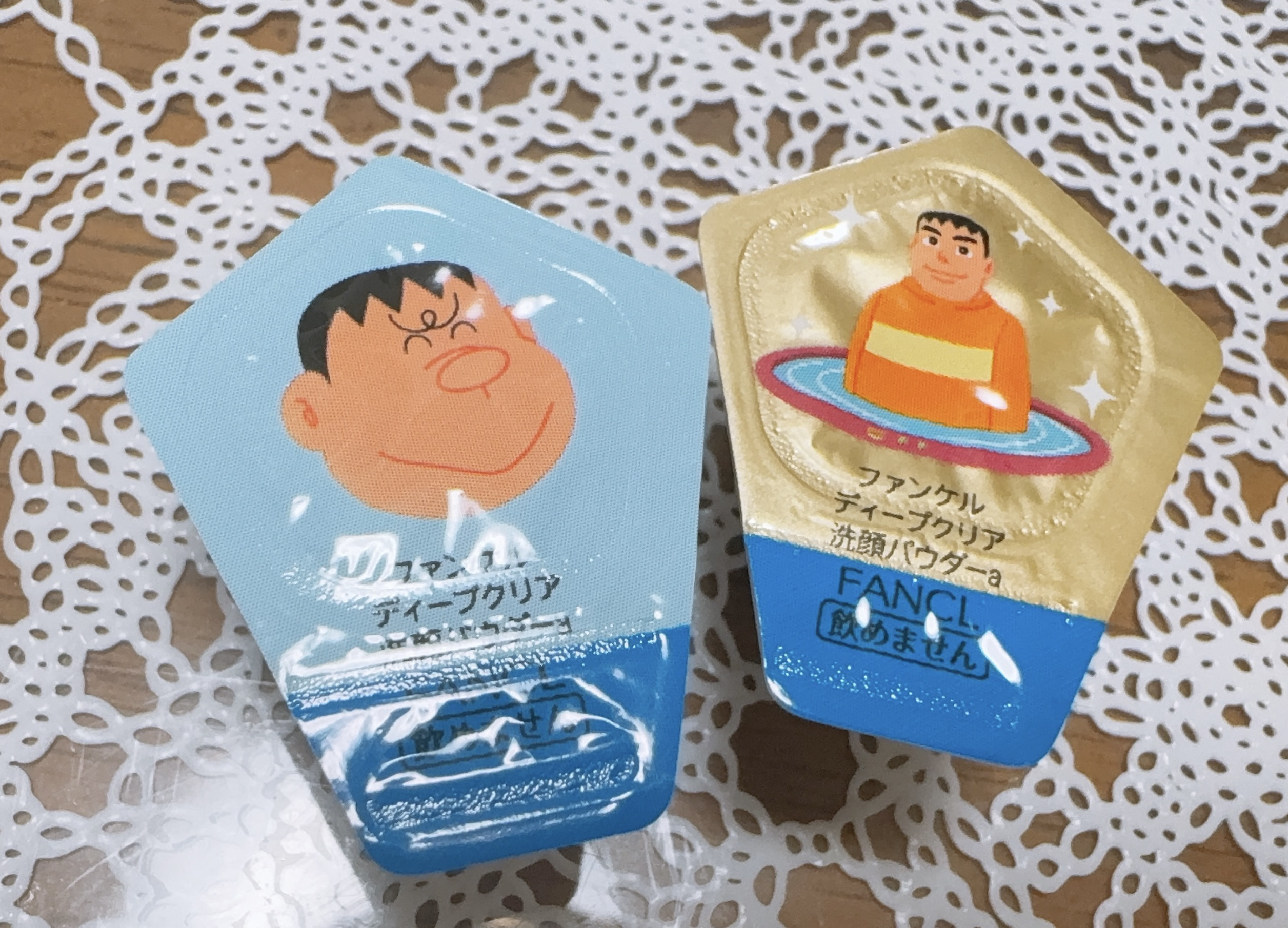 ディープクリア洗顔パウダー 「ドラえもん」限定デザイン/ファンケル/洗顔パウダーを使ったクチコミ（2枚目）