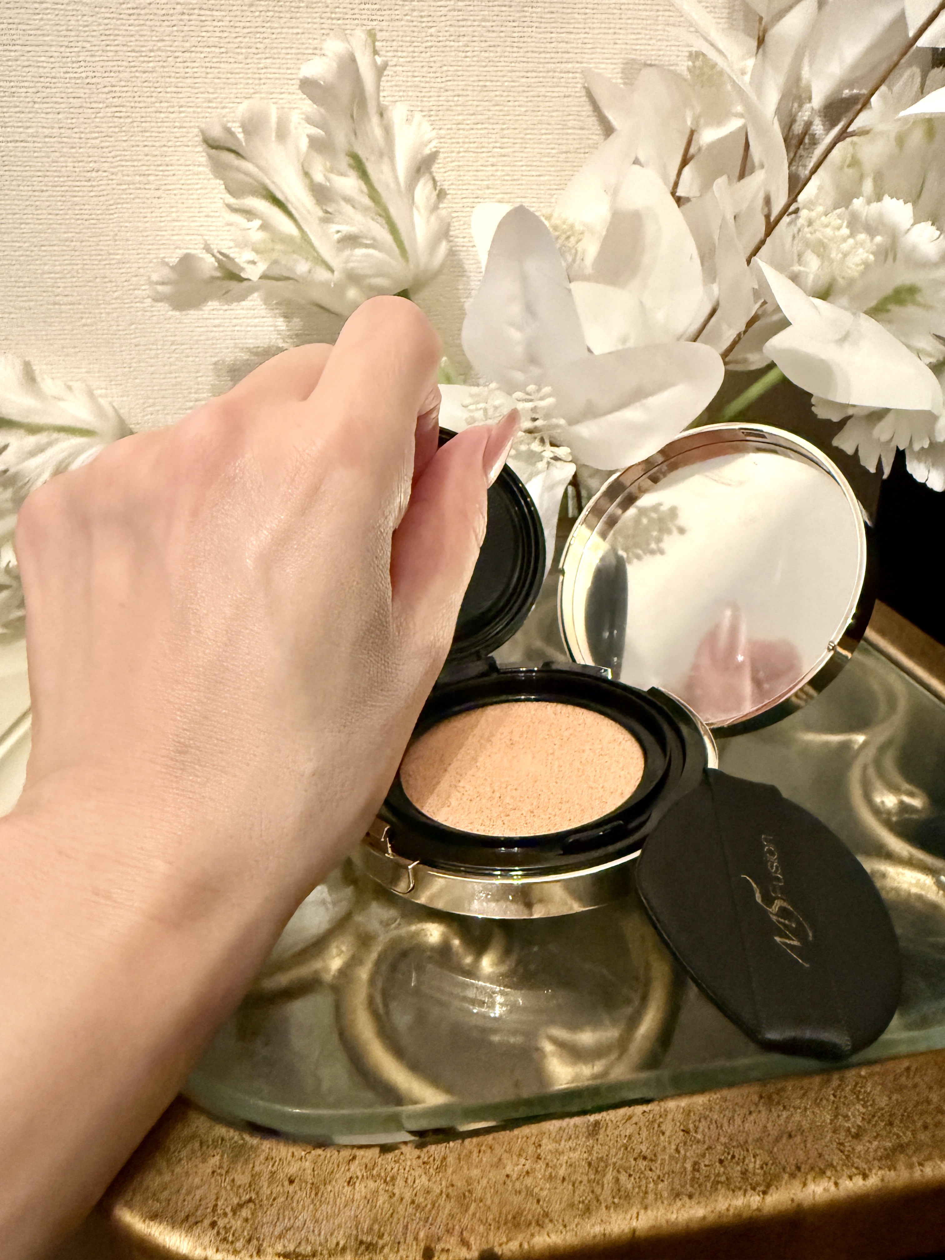 フェイスフィット クッション ファンデーション /M5fusion/クッションファンデーションを使ったクチコミ（3枚目）