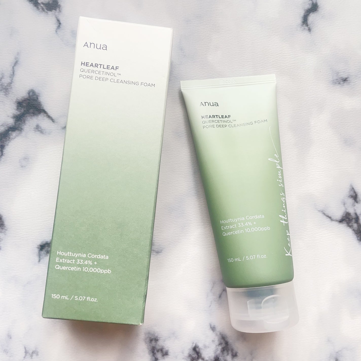 ドクダミポアディープクレンジングフォーム/Anua/洗顔フォームを使ったクチコミ(1枚目)