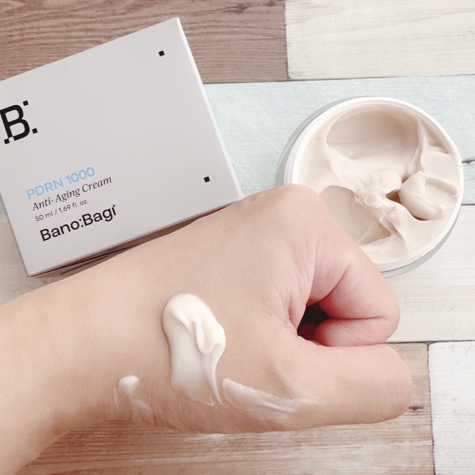 PDRNアンチエイジングクリーム/BANOBAGI/フェイスクリームを使ったクチコミ（3枚目）