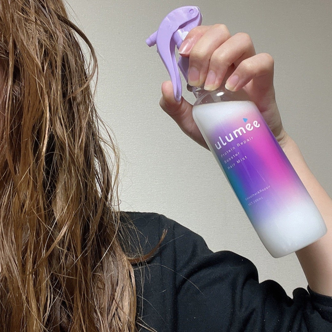プロテインリペア ブースターヘアミスト/ulumee/ヘアミストを使ったクチコミ(3枚目)