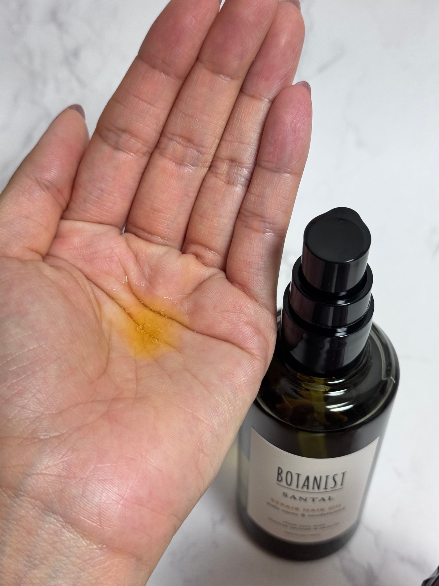 ボタニスト サンタル リペアヘアオイル/BOTANIST/ヘアオイルを使ったクチコミ(2枚目)