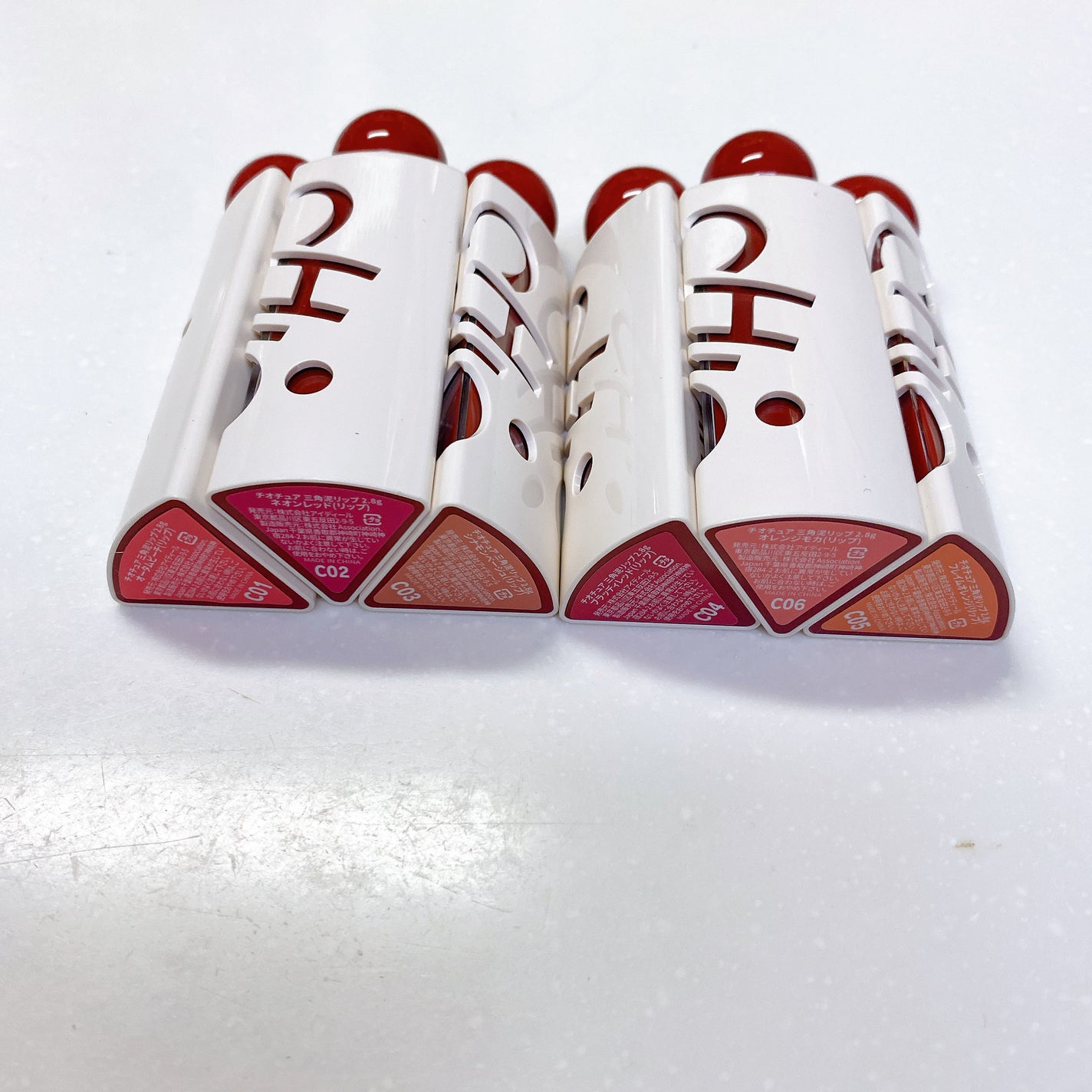 三角泥リップ/CHIOTURE/リップティントを使ったクチコミ(8枚目)