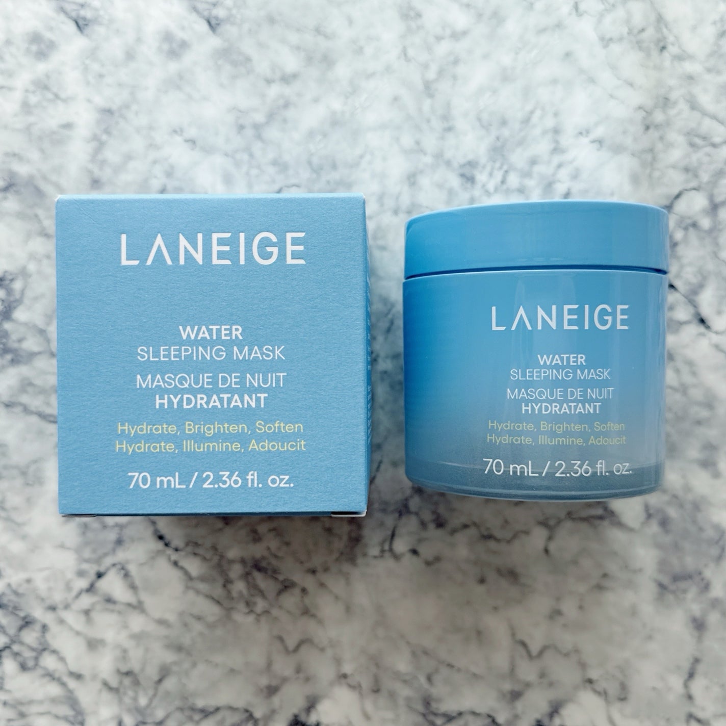 ウォータースリーピングマスク N/LANEIGE/フェイスクリームを使ったクチコミ(2枚目)