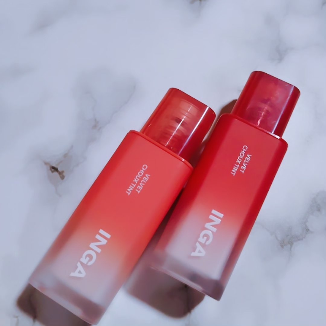 ベルベットシューティント/INGA/リップティントを使ったクチコミ（2枚目）