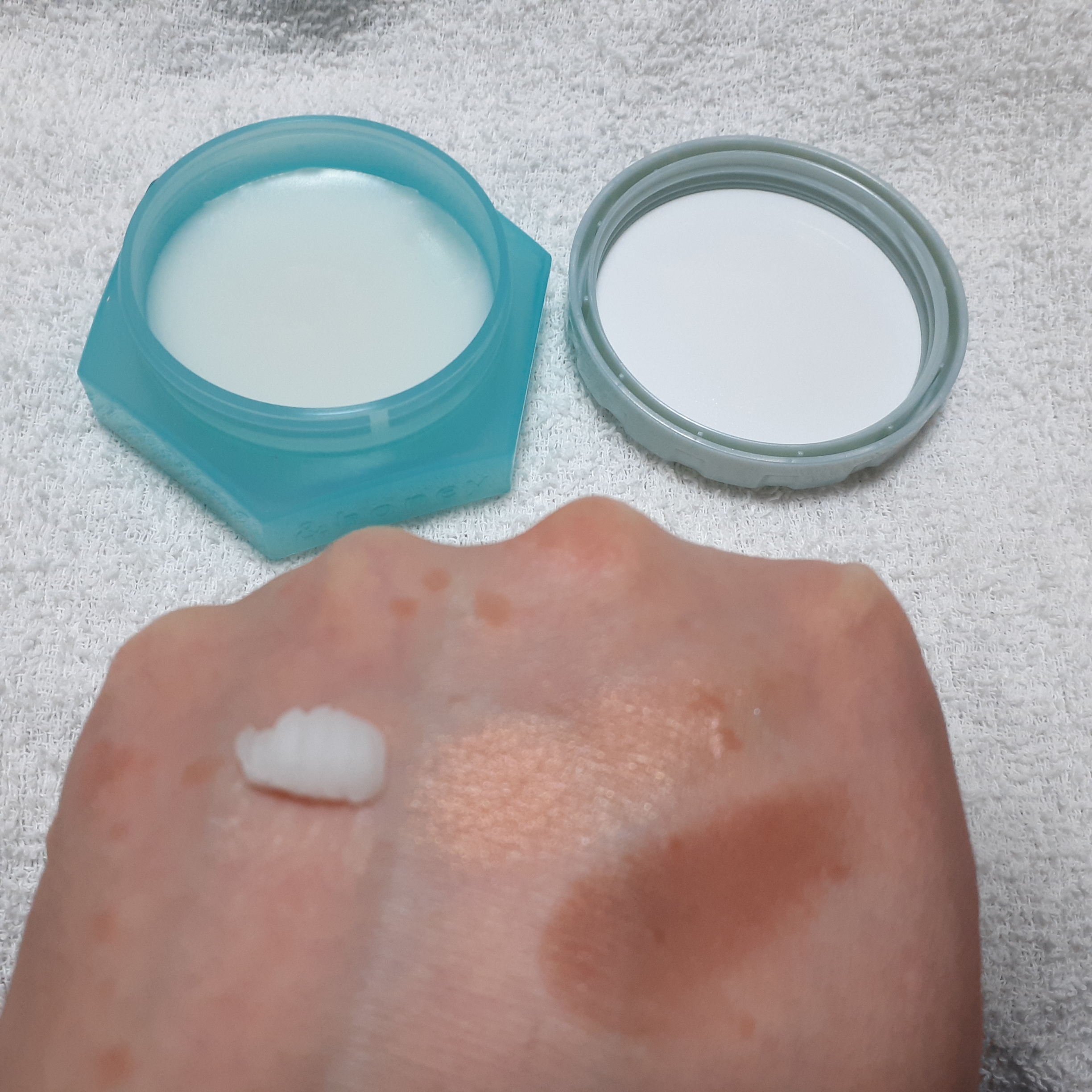 アンドハニー サボン クレンジングバーム ブルークレイ/&honey/クレンジングバームを使ったクチコミ（3枚目）