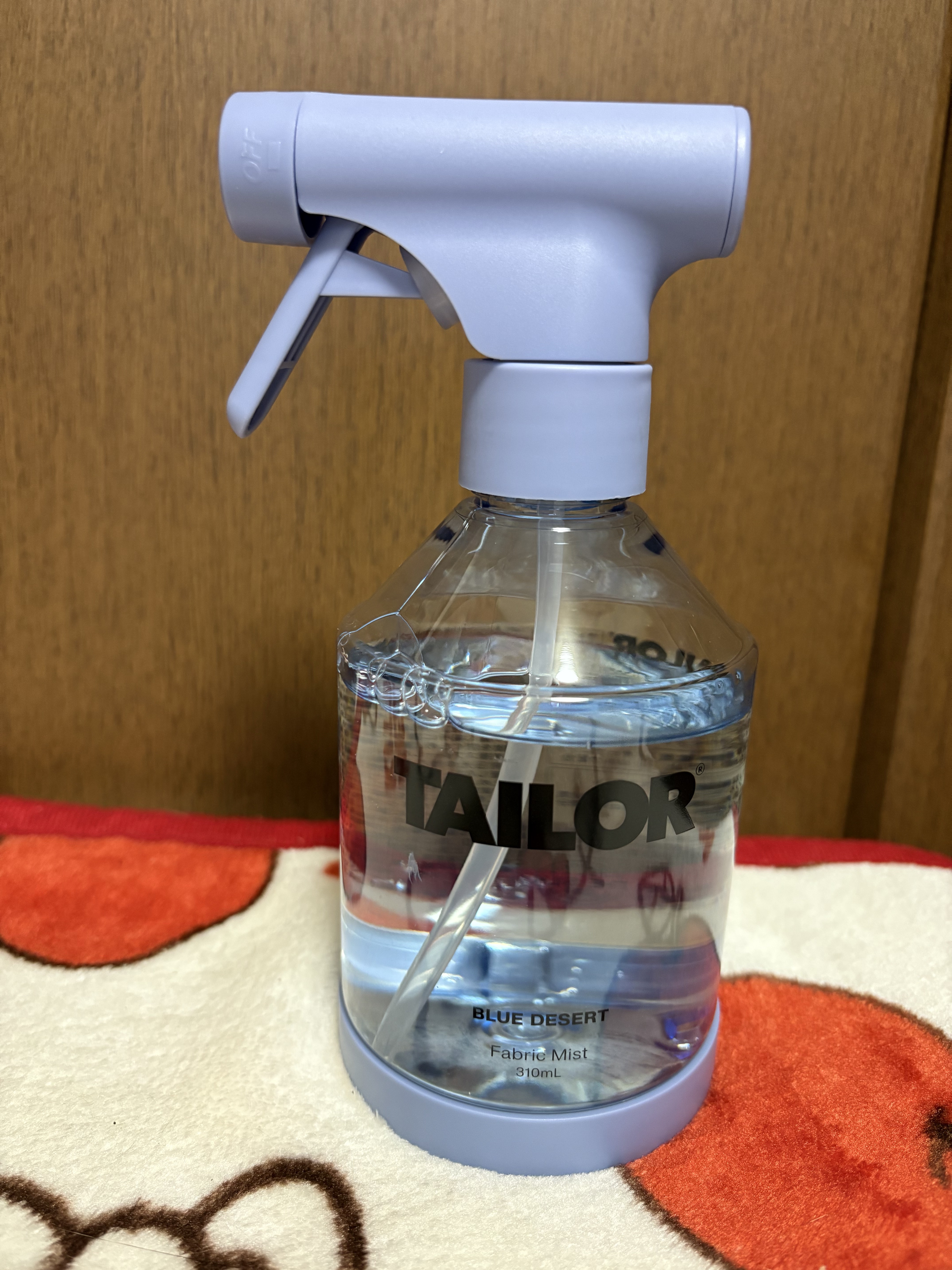 TAILOR　ファブリックミスト　ブルーデザートの香り/TAILOR/ファブリックミストを使ったクチコミ（1枚目）