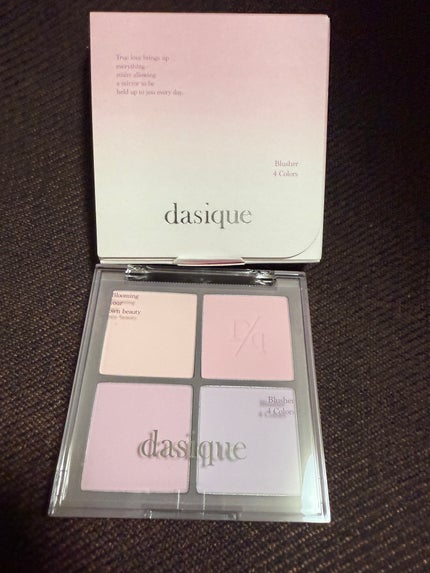 ブレンディングムードチーク/dasique/パウダーチークを使ったクチコミ(1枚目)