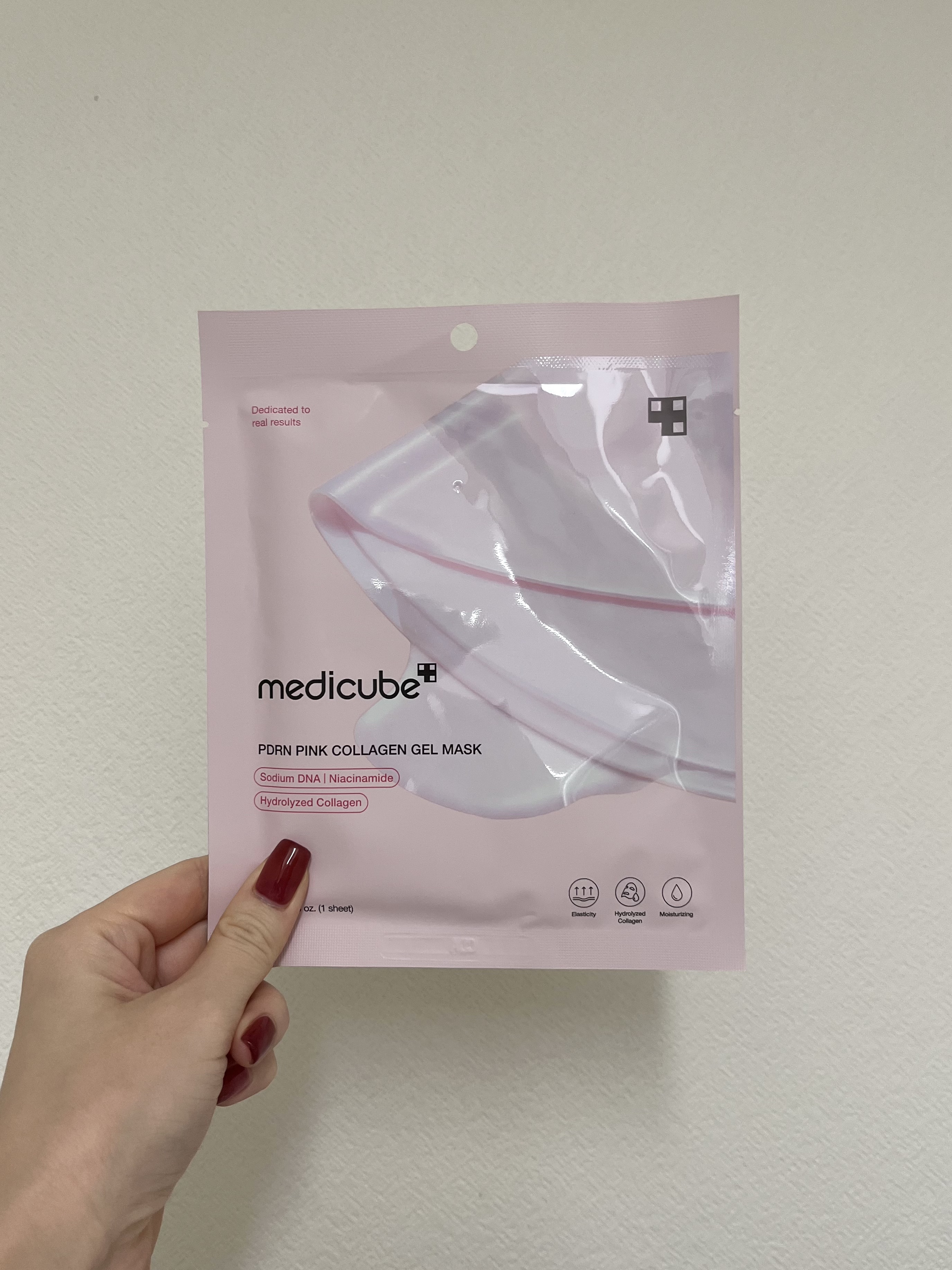 PDRNピンクコラーゲンゲルマスク/MEDICUBE/シートマスク・パックを使ったクチコミ（1枚目）