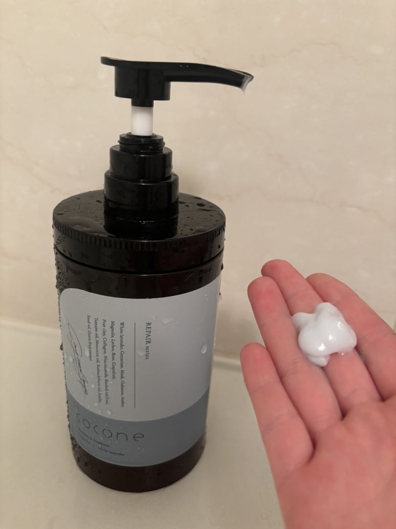 cocone クレイクリームシャンプー リペア/cocone/市販シャンプーを使ったクチコミ（3枚目）