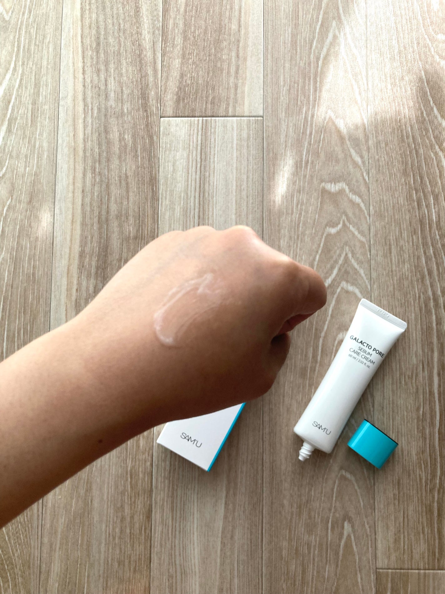 サミュ ガラクトポア セバムケアクリーム/SAM'U/フェイスクリームを使ったクチコミ(3枚目)