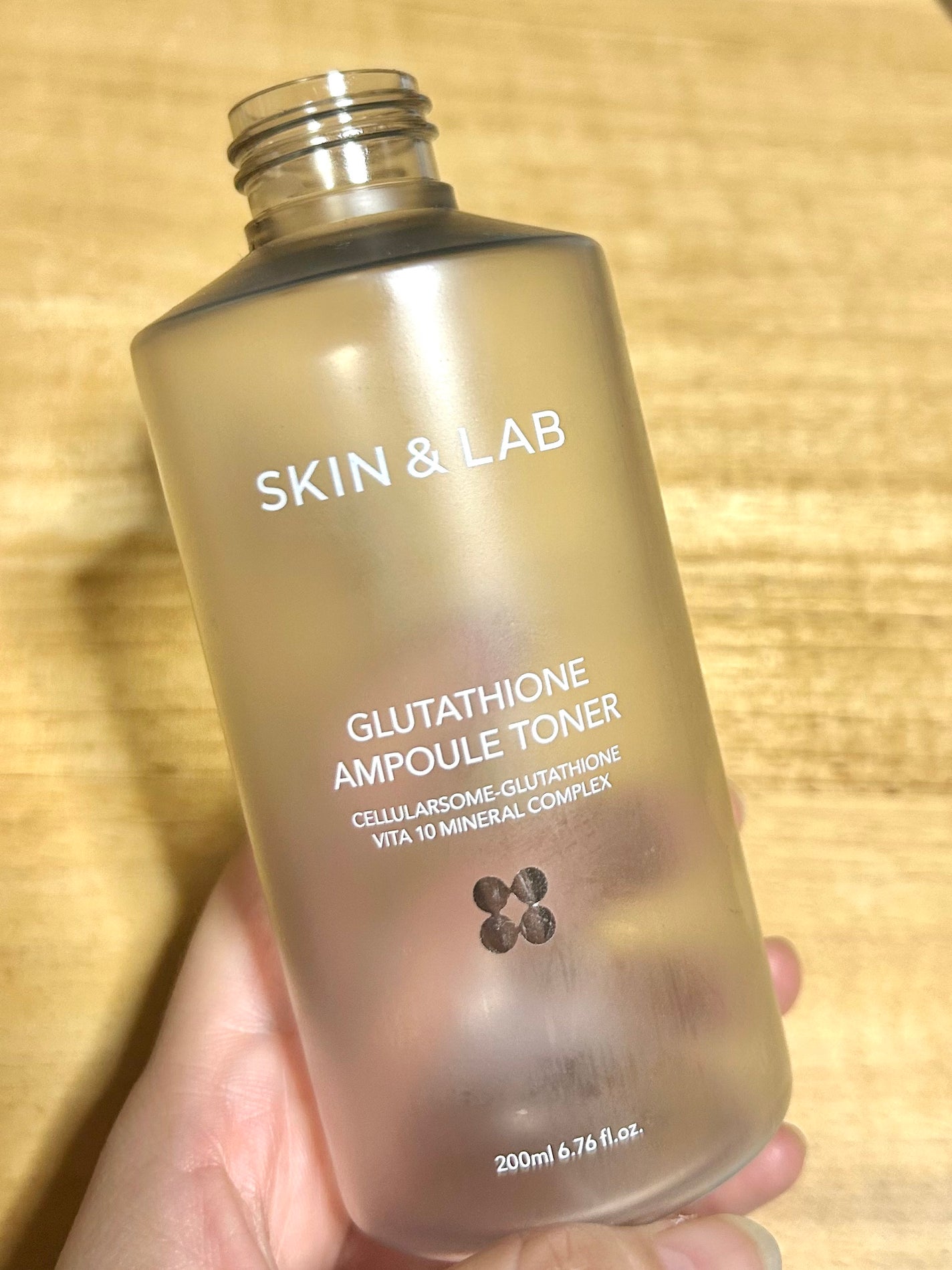 グルタチオンアンプルトナー/SKIN&LAB/化粧水を使ったクチコミ(1枚目)