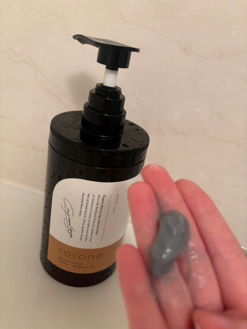 クレイクリームシャンプー（モイスト） アールグレイベルガモットの