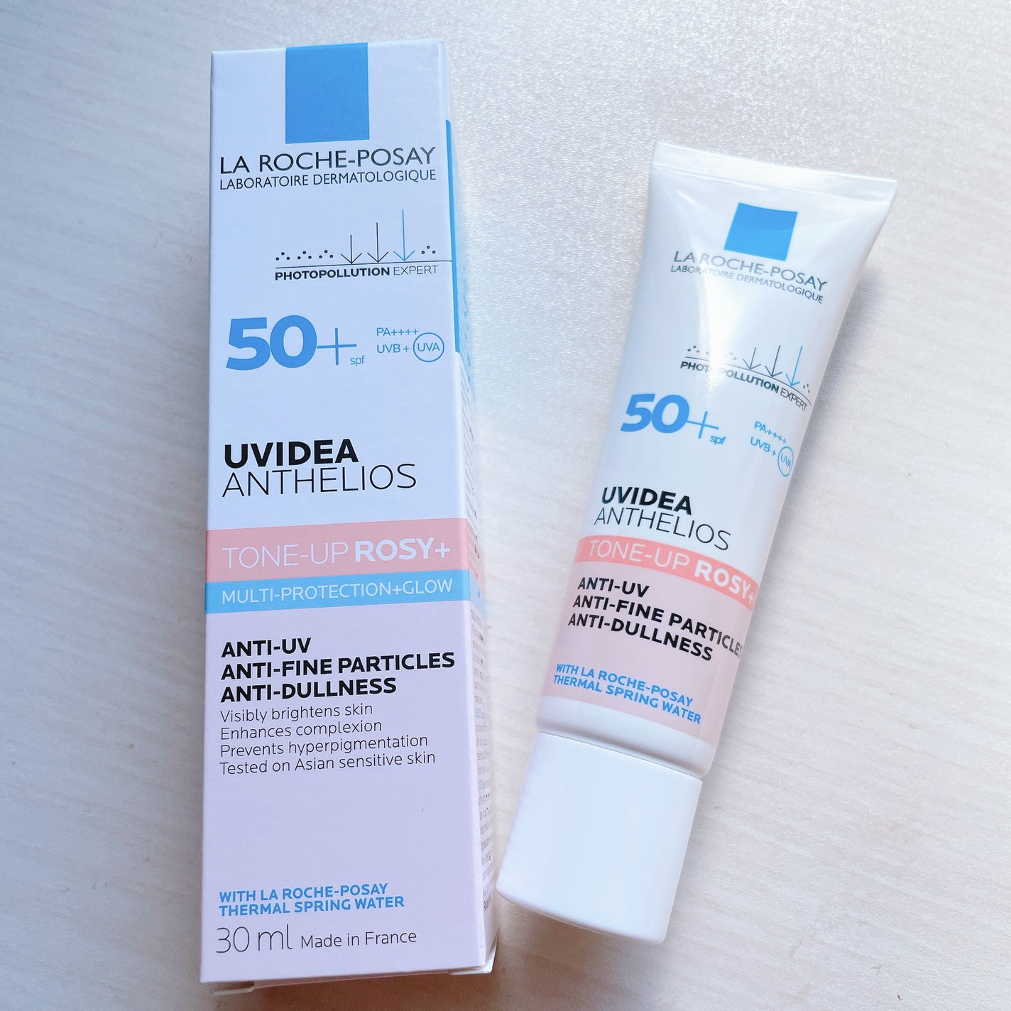 UVイデア XL プロテクショントーンアップ ローズ+/ラ ロッシュ ポゼ/日焼け止め・UVケアを使ったクチコミ(2枚目)