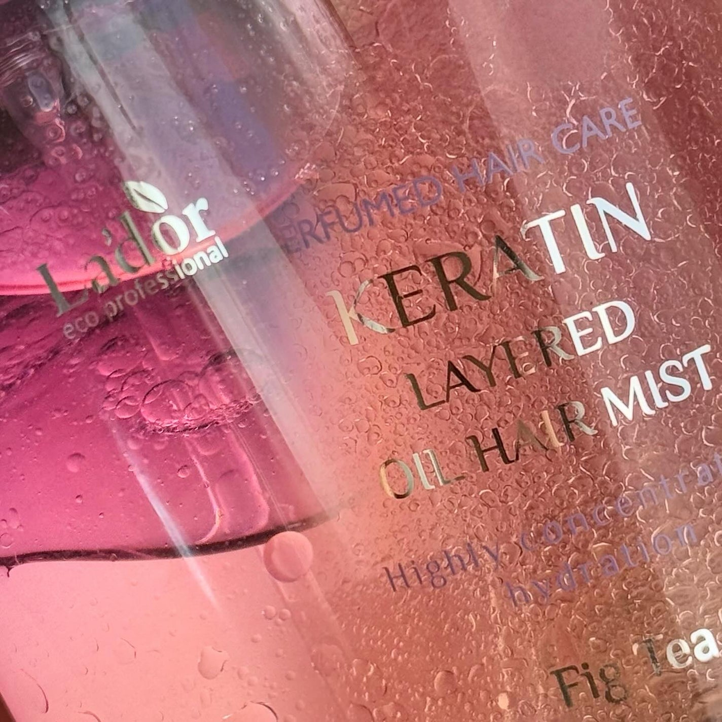 ケラチンレイヤードオイルミスト フィグティ/La'dor/ヘアミストを使ったクチコミ(1枚目)