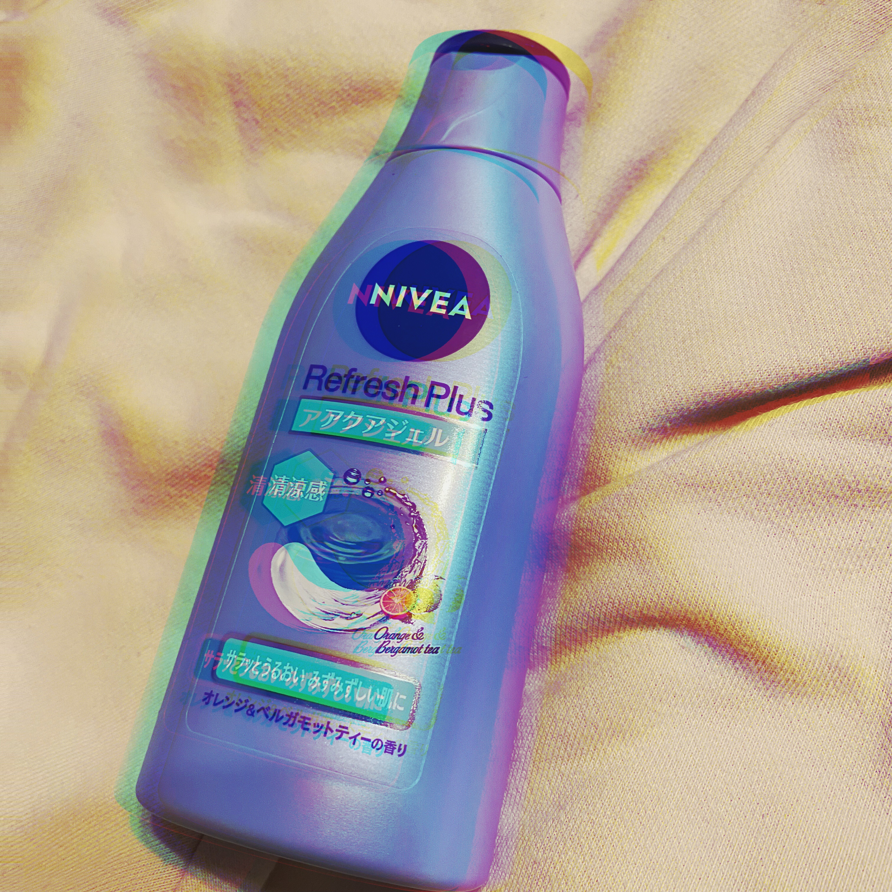ニベア リフレッシュプラス アクアモイスチャー ボディジェル/ニベア/ボディローションを使ったクチコミ（1枚目）