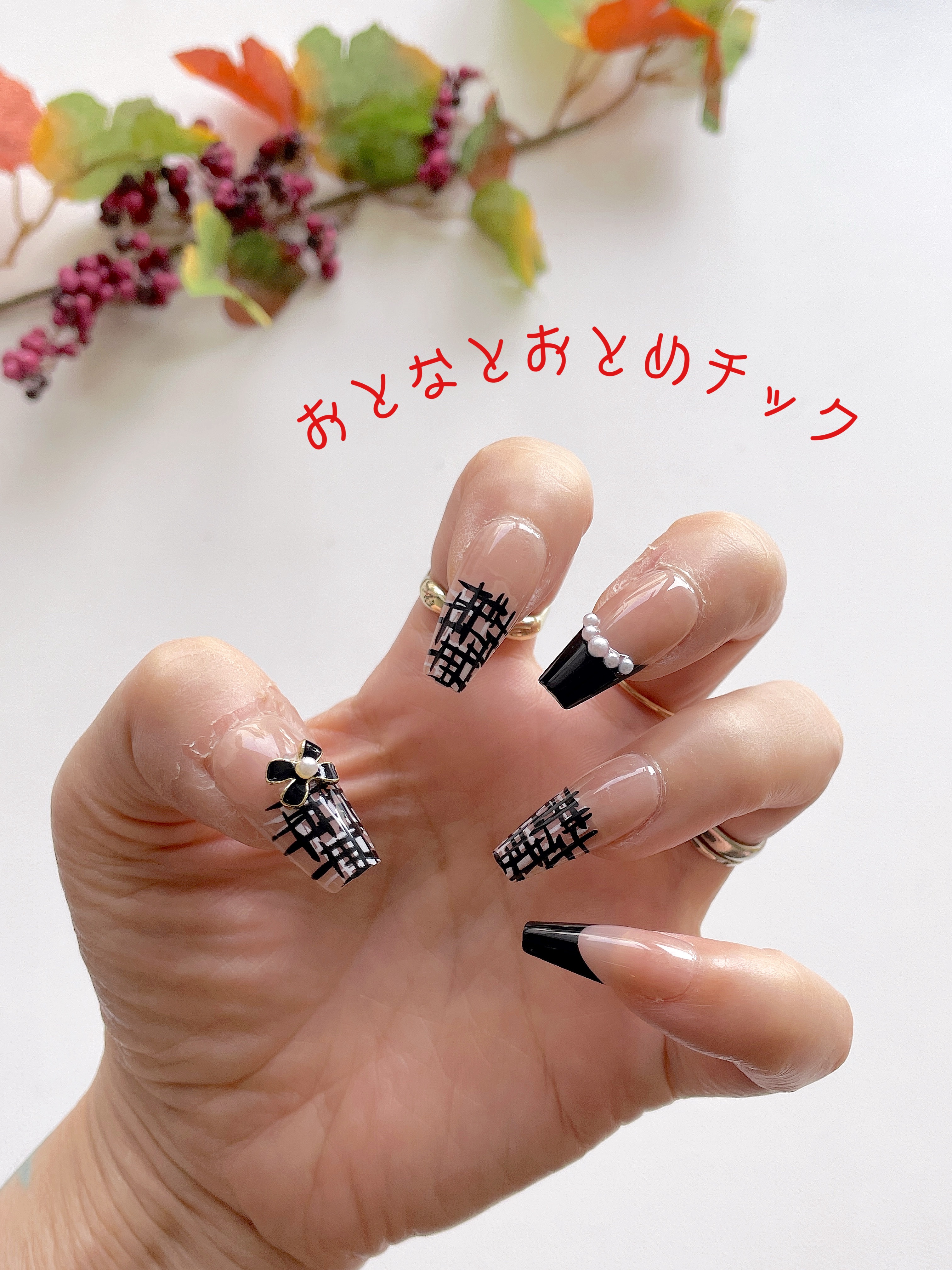 ネイルチップ/SHEIN/ネイルチップ・パーツを使ったクチコミ（2枚目）