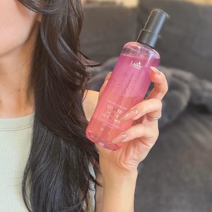 ケラチンレイヤードオイルミスト フィグティ/La'dor/ヘアミストを使ったクチコミ(4枚目)