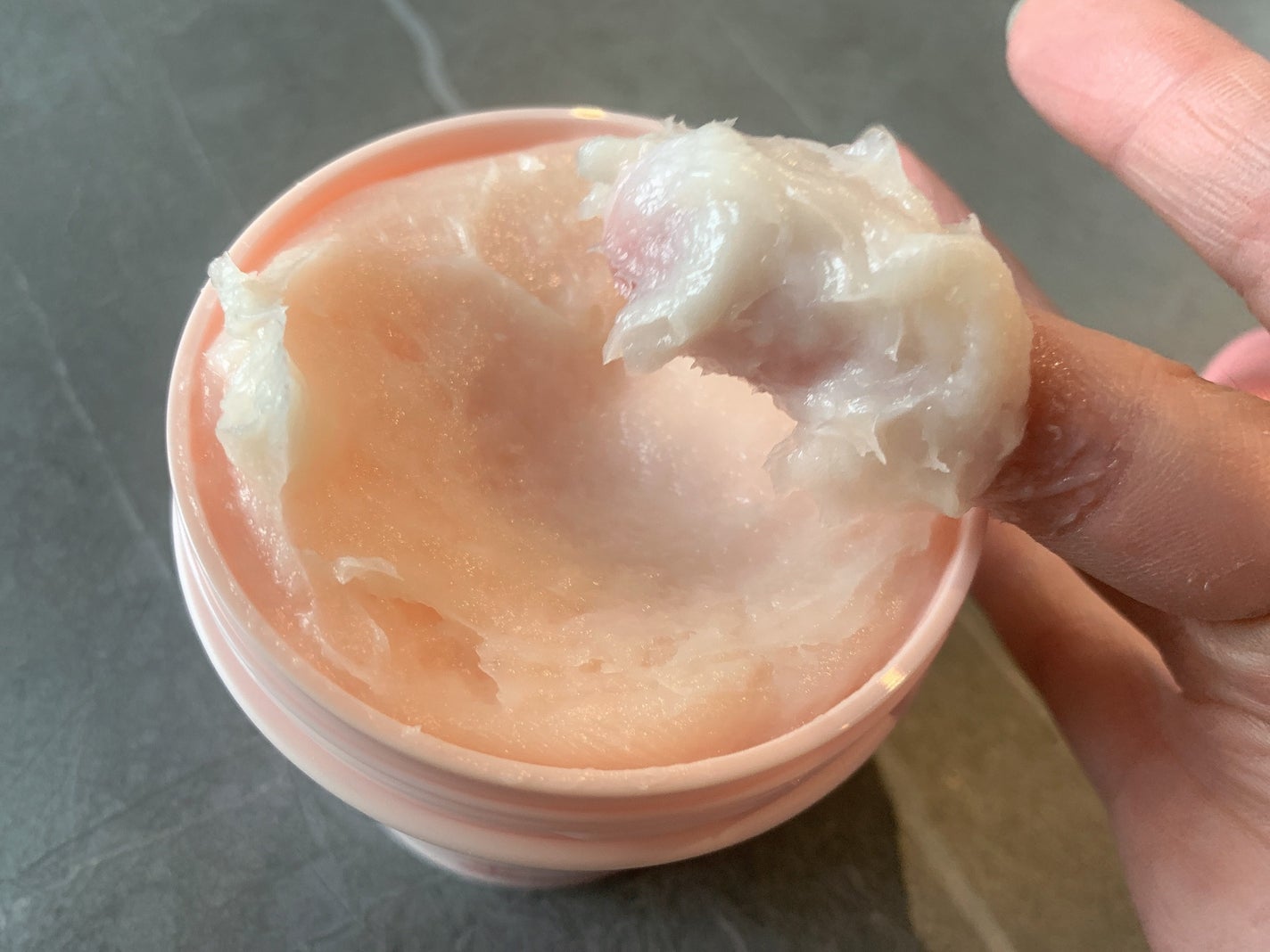 リペアターンジェラートヘアパック バウンシーベリー/リリーイブ/洗い流すヘアトリートメントを使ったクチコミ(2枚目)