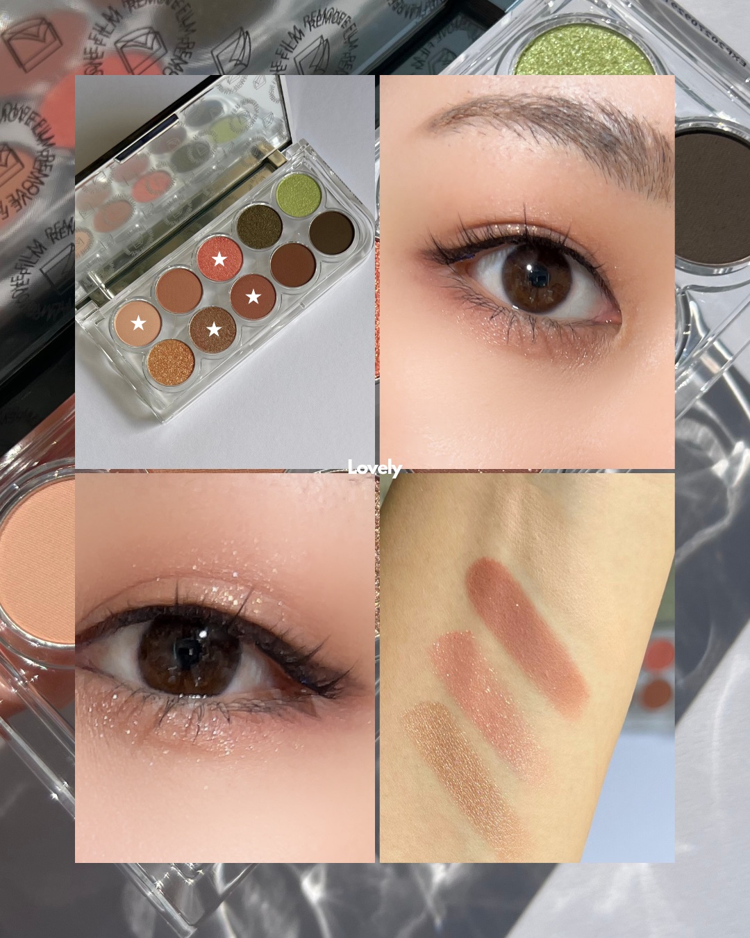 ライトオンアイズシャドウパレット/ルミル/アイシャドウパレットを使ったクチコミ（2枚目）