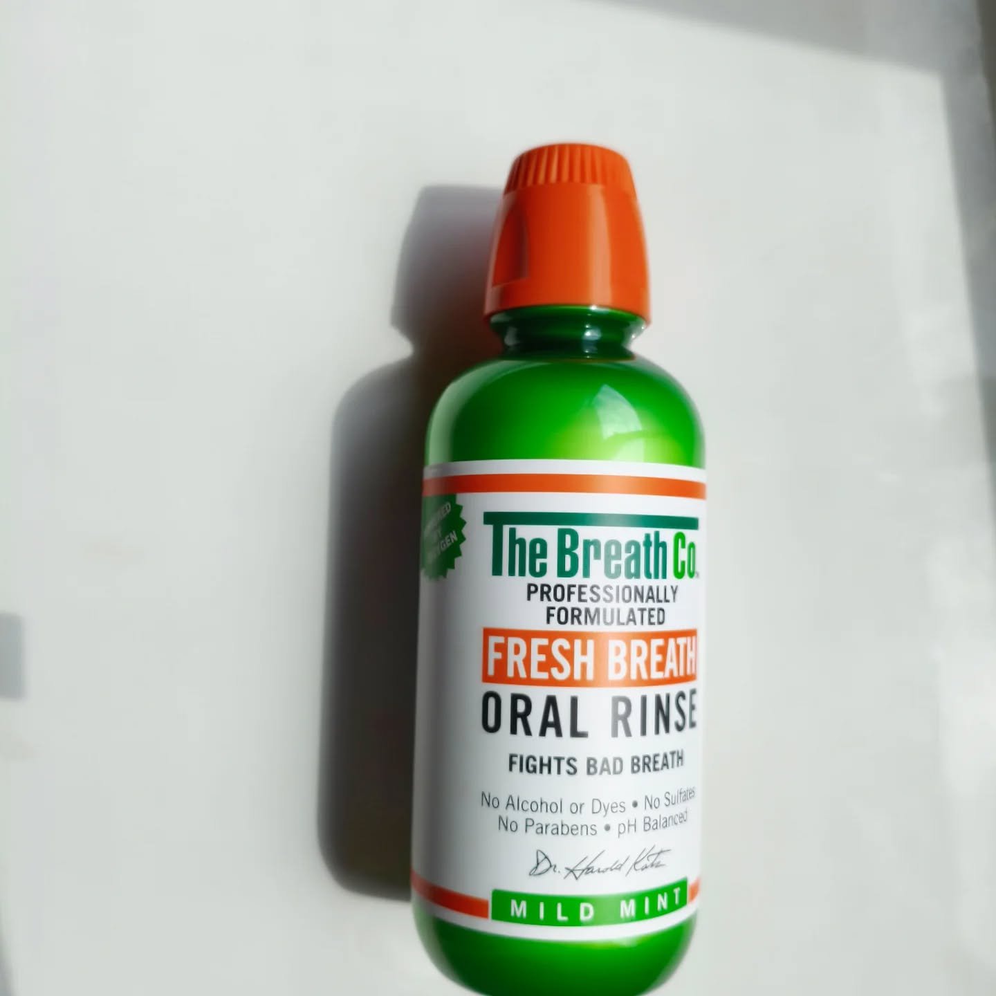 オーラルリンス マイルドミント/セラブレス/マウスウォッシュ・スプレーを使ったクチコミ（1枚目）