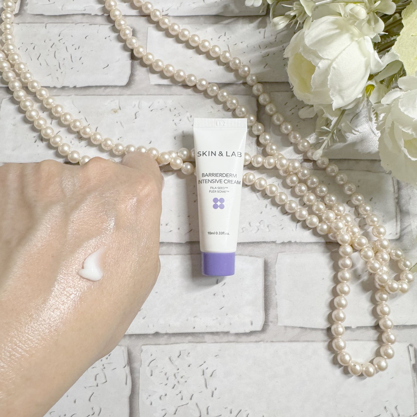 バリアダームモイストクリーム/SKIN&LAB/フェイスクリームを使ったクチコミ(6枚目)