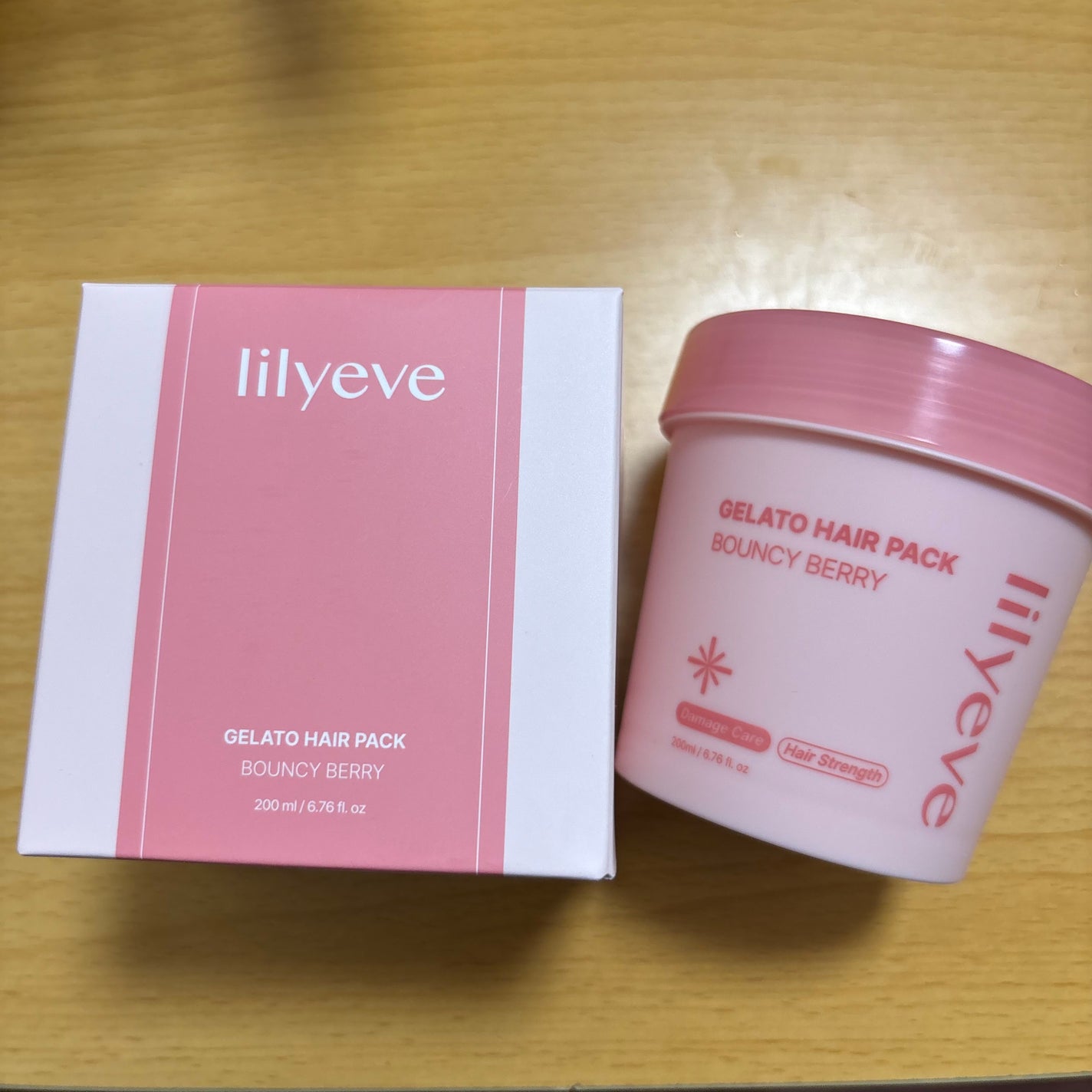 リペアターンジェラートヘアパック バウンシーベリー/リリーイブ/洗い流すヘアトリートメントを使ったクチコミ(1枚目)