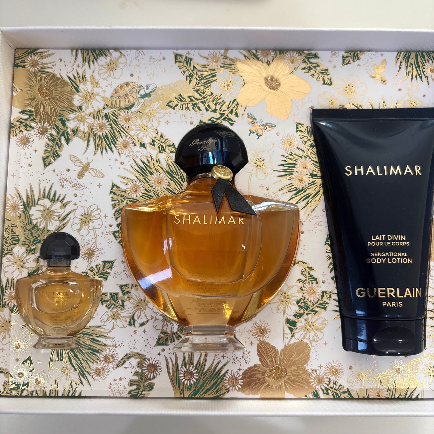 【値下げ】ゲランシャリマー オーデパルファン コフレ 試してみた】シャリマー オーデパルファン コフレ GUERLAINの