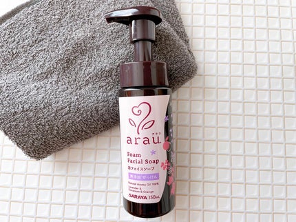 arau.(アラウ.) 泡フェイスソープ/arau.(アラウ)/泡洗顔を使ったクチコミ(1枚目)