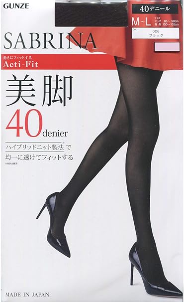 SABRINA Acti-Fit 美脚 40デニールタイツ
