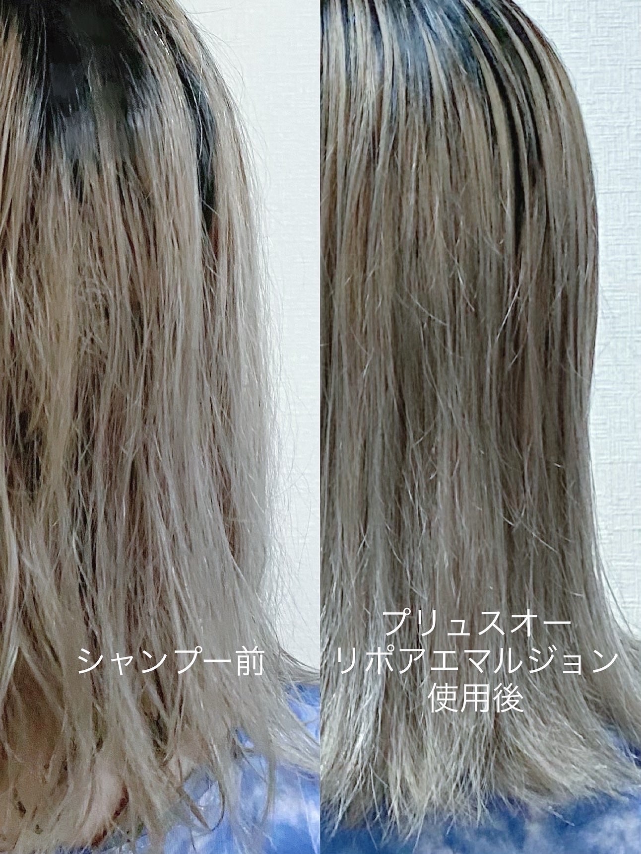 プリュスオー リポアエマルジョン/plus eau/アウトバストリートメントを使ったクチコミ(2枚目)