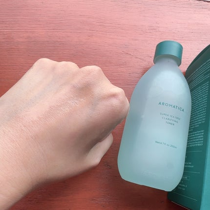 スーパーティーツリークラリファイングトナー/AROMATICA/化粧水を使ったクチコミ(3枚目)
