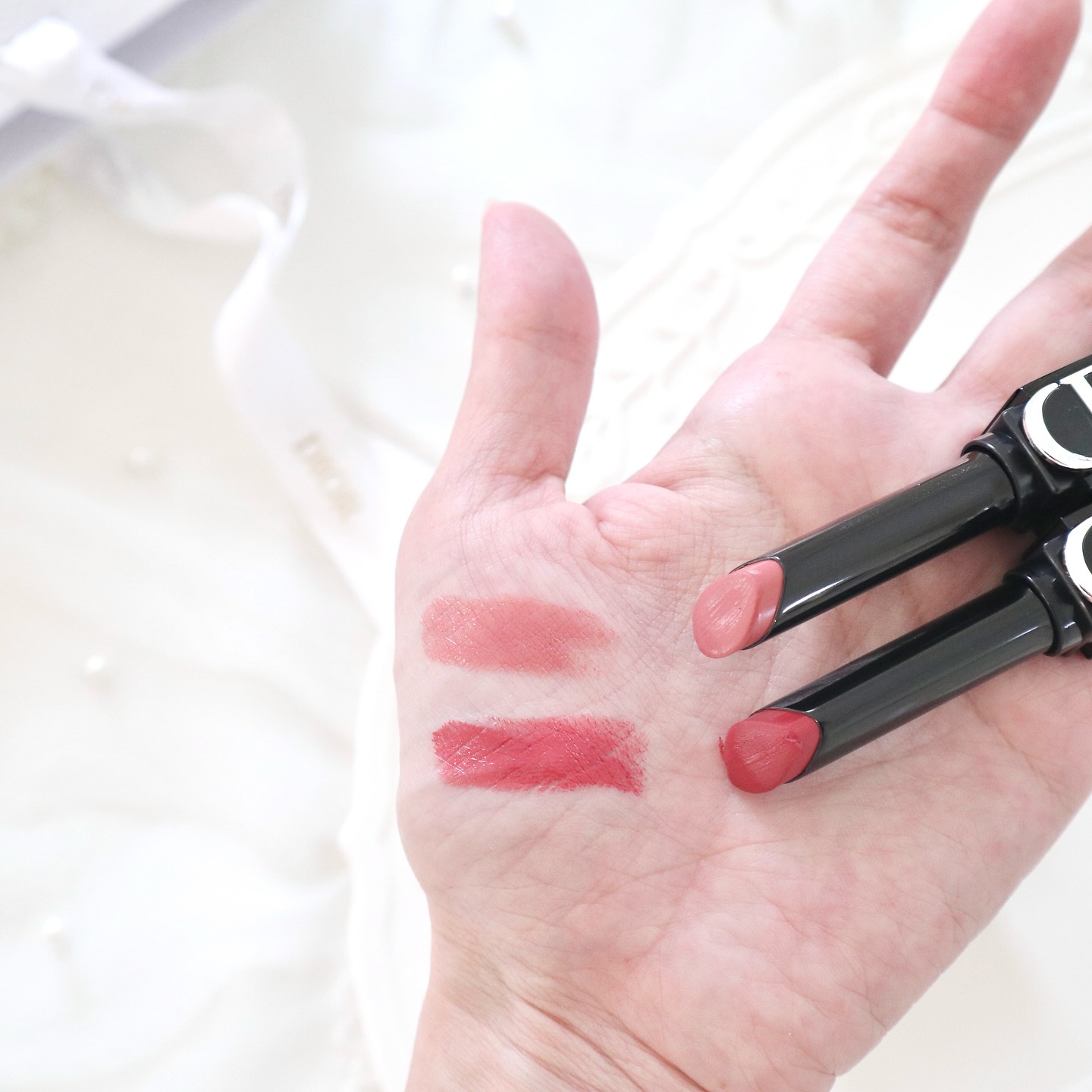 ルージュ ディオール オン ステージ/Dior/口紅・グロス・リップライナー・リップケアを使ったクチコミ（2枚目）