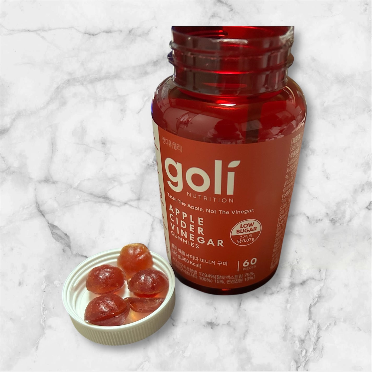 アップルサイダービネガーグミ/goli/健康サプリメントを使ったクチコミ(2枚目)