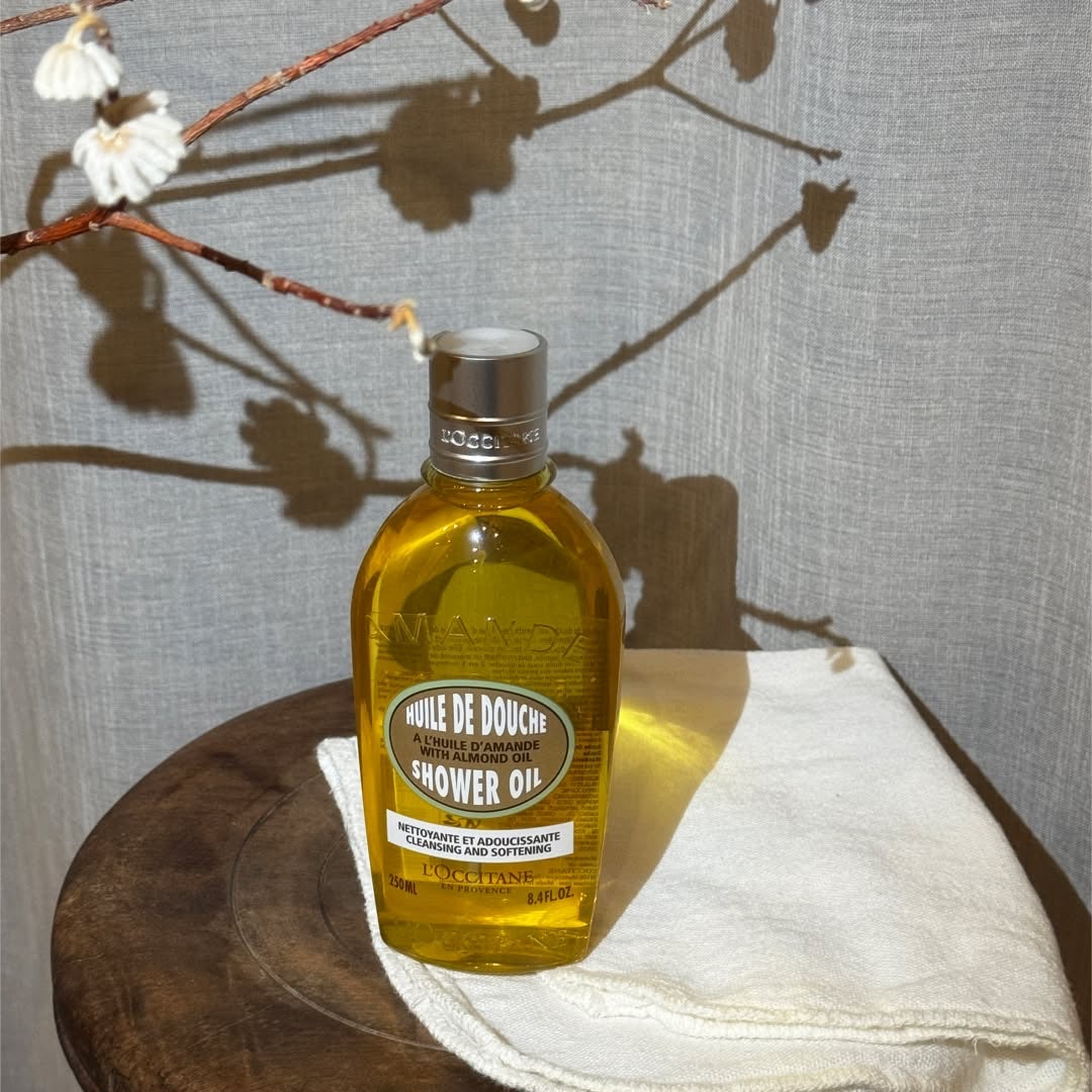 アーモンド モイスチャライジングシャワーオイル/L'OCCITANE/ボディソープを使ったクチコミ(6枚目)