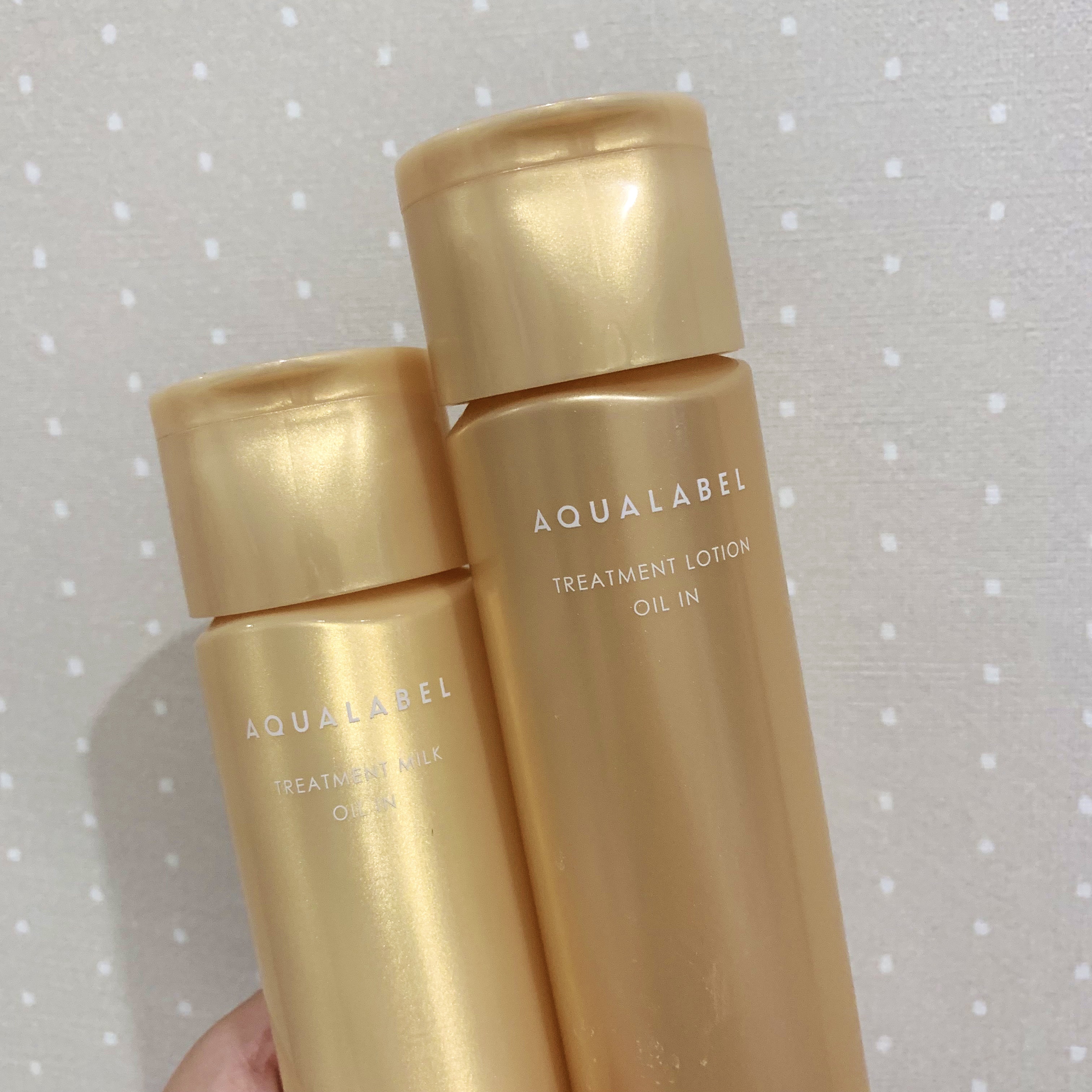 トリートメントローション（オイルイン）とてもしっとり 170mL/アクアレーベル/化粧水を使ったクチコミ（1枚目）