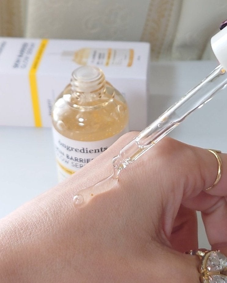オングリディエンツ スキンバリアグローセラム/Ongredients/美容液を使ったクチコミ(5枚目)