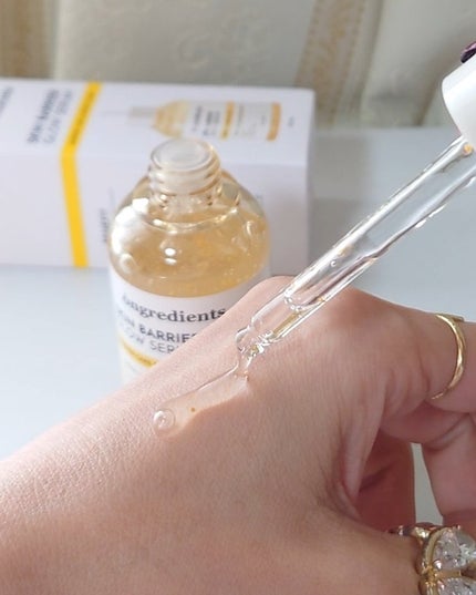 オングリディエンツ スキンバリアグローセラム/Ongredients/美容液を使ったクチコミ(5枚目)